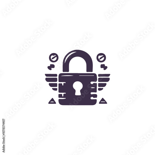 Pad Lock Logo