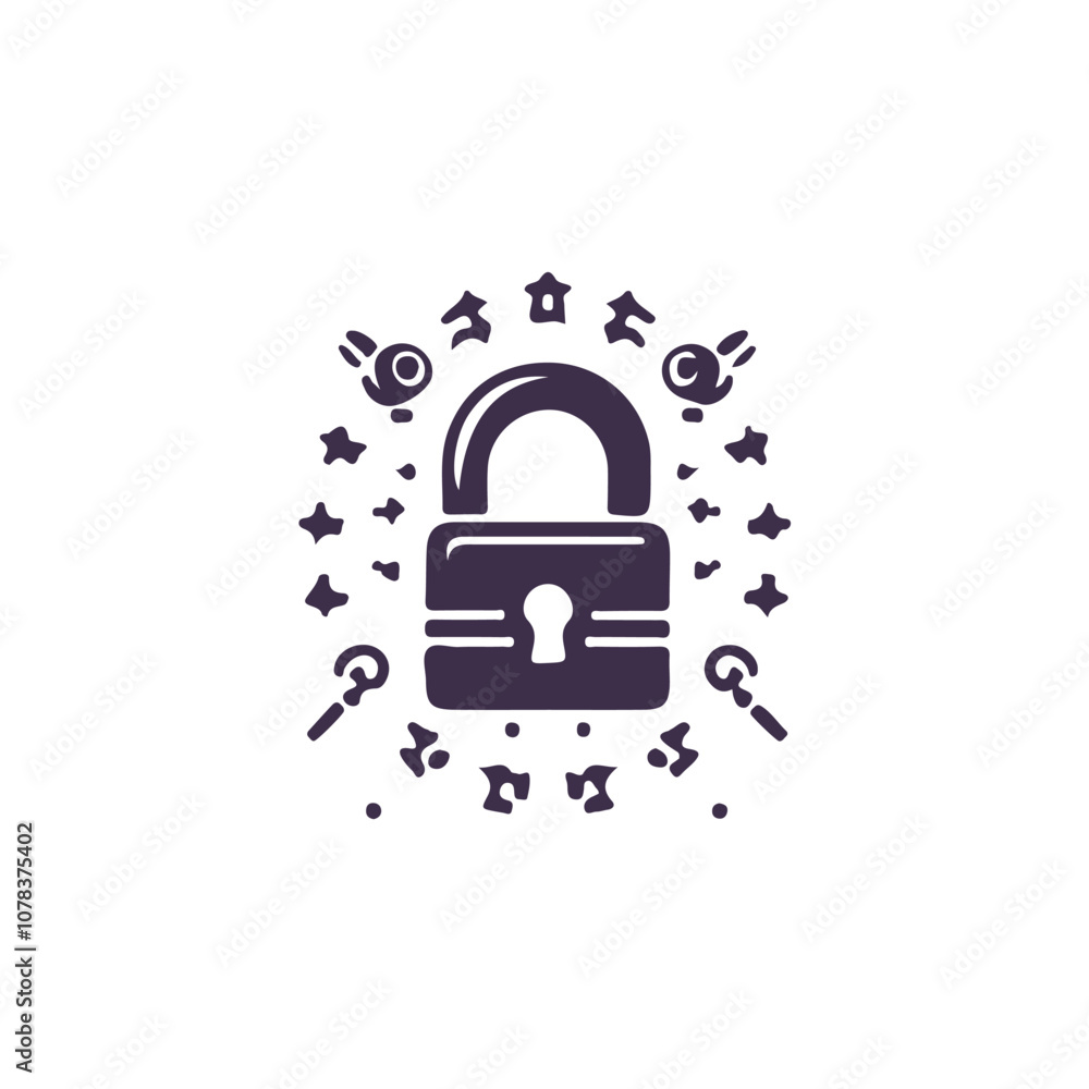 Lock Logo Design Lock Logo Design