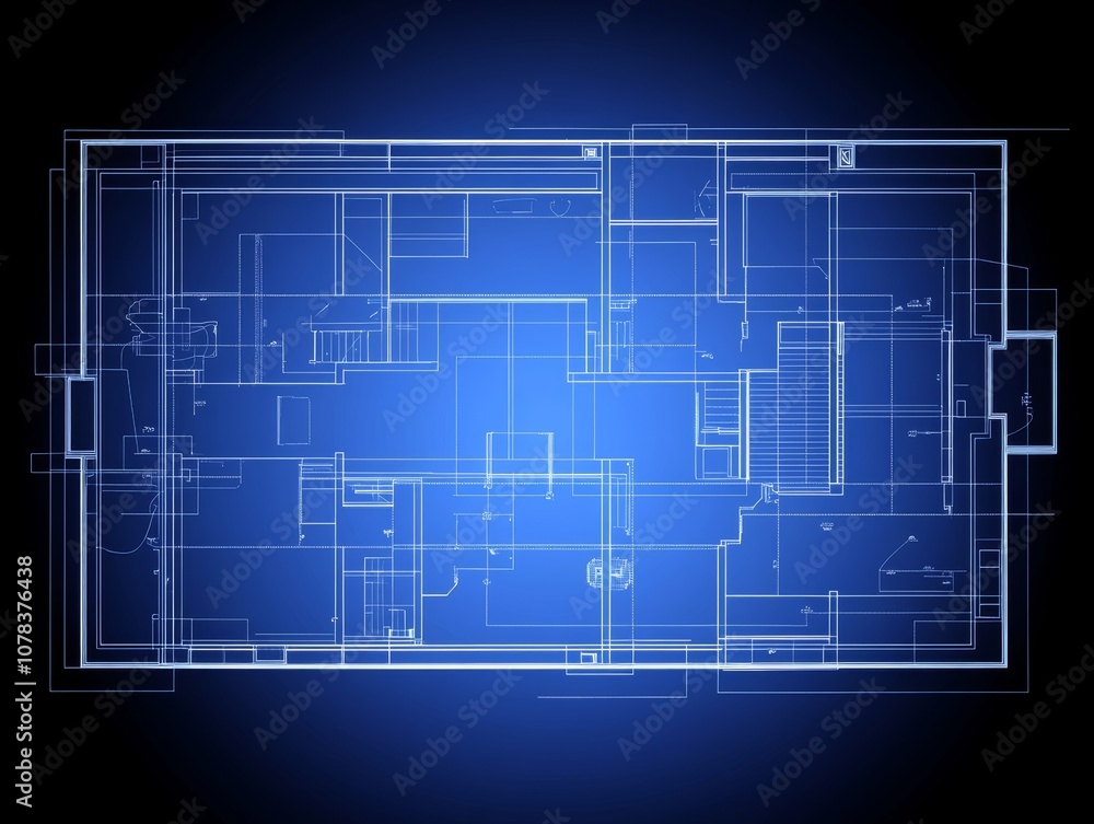 Abstract Background with Digital Data and Glowing Lines in Blue and Green Colors Abstract Background with Digital Data and Glowing Lines in Blue and Green Colors