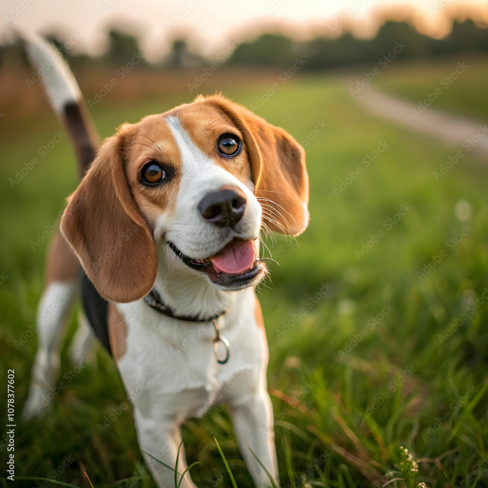 The Beagle is a friendly, curious breed known for its excellent sense of smell. The Beagle is a friendly, curious breed known for its excellent sense of smell.