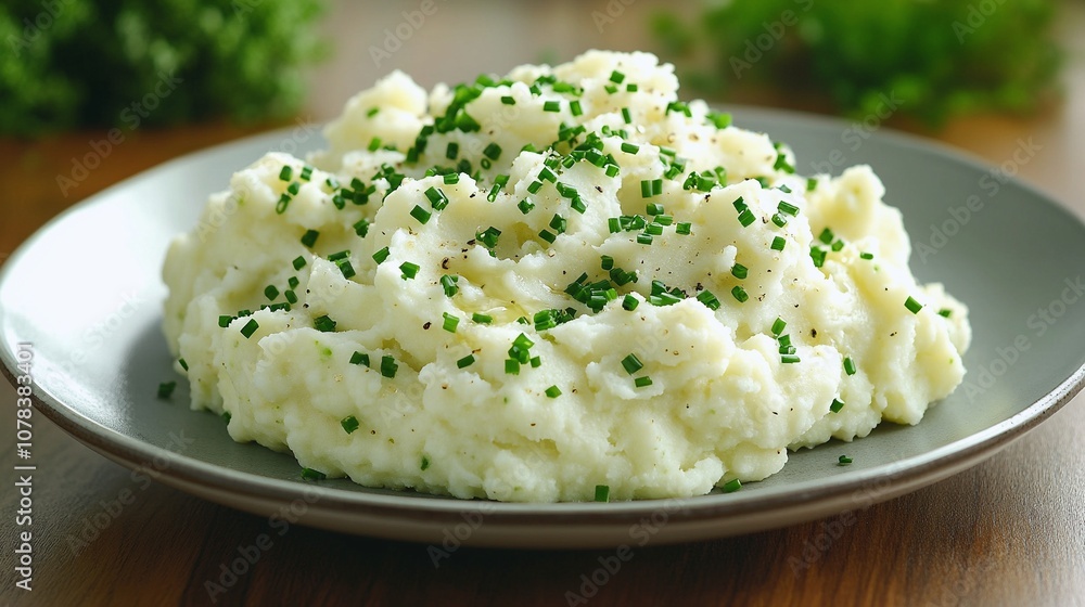 Fluffy Mashed Cauliflower with Garlic Butter and Chives Recipe Fluffy Mashed Cauliflower with Garlic Butter and Chives Recipe
