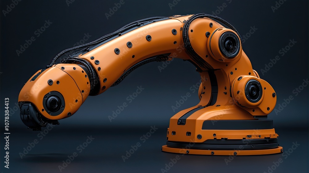 mechanical arm with white background 3d rendering mechanical arm with white background 3d rendering