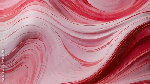 Dynamic abstract pink red fluid waves artwork flowing waves movement background, soft texture modern creativity curve wallpaper