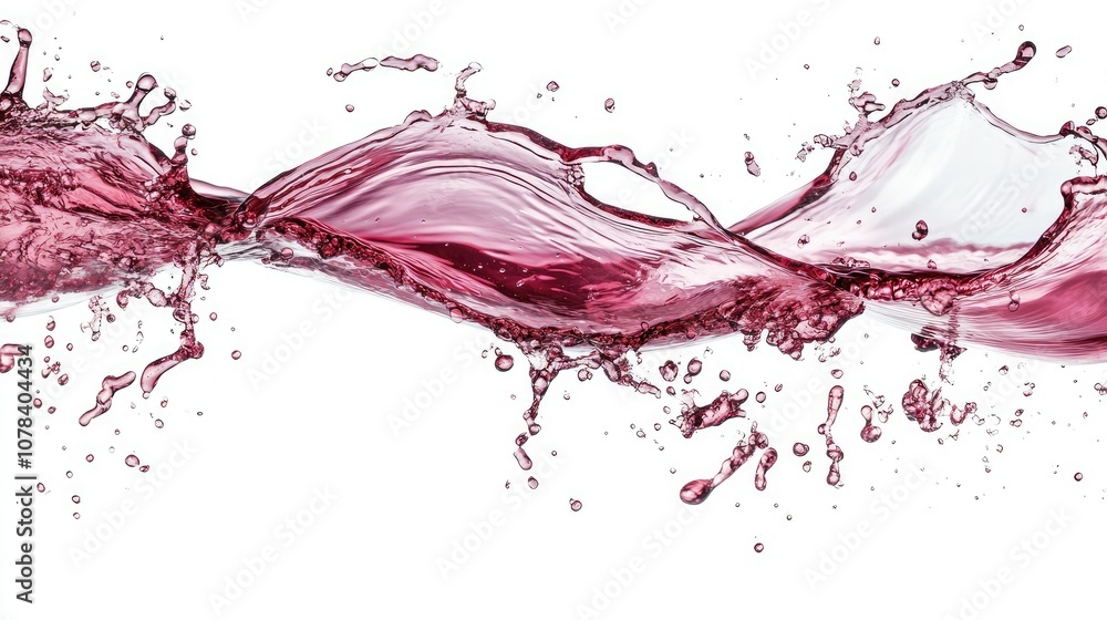 Pouring deep red wine, capturing the flow and splash as it fills the glass. Isolated on white for a clean, minimalist look Pouring deep red wine, capturing the flow and splash as it fills the glass. Isolated on white for a clean, minimalist look