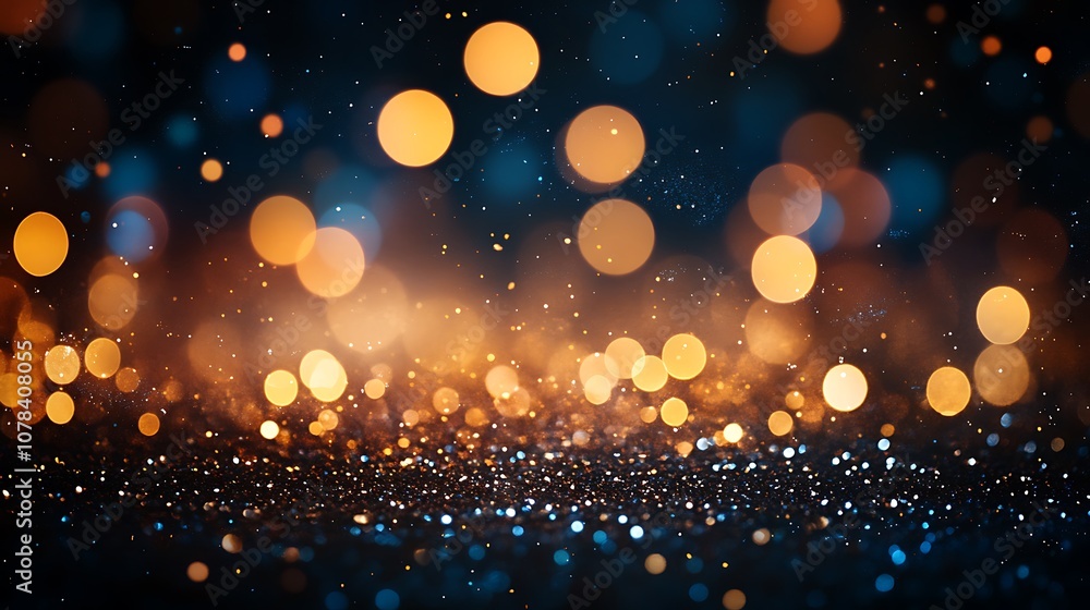 Blurred background with bokeh lights and glitters, Beautiful background bokeh blur Blurred background with bokeh lights and glitters, Beautiful background bokeh blur