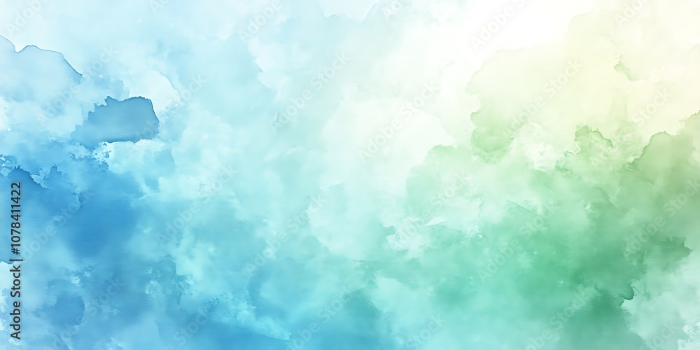 Soft light blue and green gradient Soft light blue and green gradient