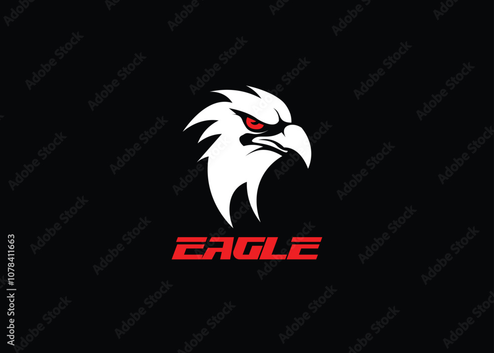 Obraz premium Eagle Logo icon symbol vector image