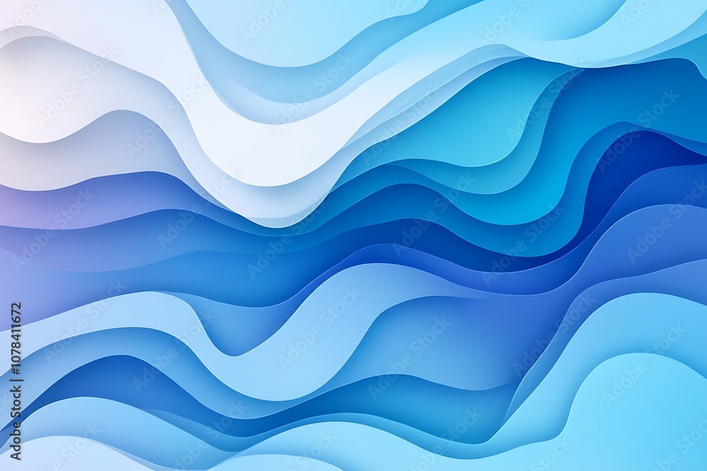 Soft flowing blue gradient texture Soft flowing blue gradient texture