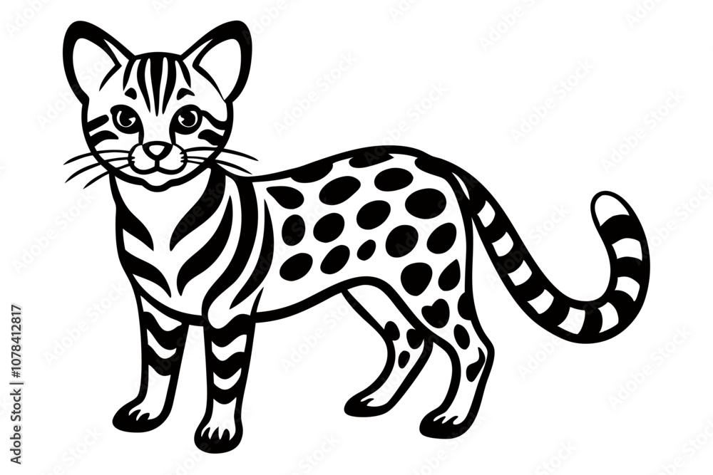 creative a cute animal line art design vector silhouette with white backgroumd creative a cute animal line art design vector silhouette with white backgroumd