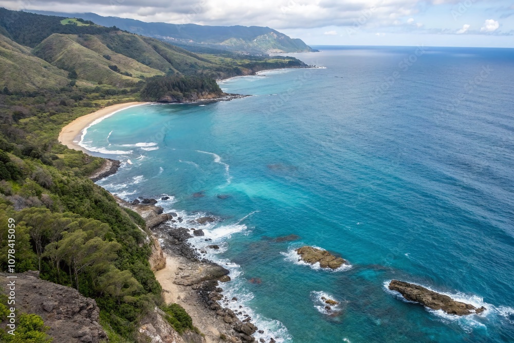 Aerial View of Serene Blue Waters and Coastline: Exploring the Symbolism of Calmness and Depth in Nature Through Drone Photography Aerial View of Serene Blue Waters and Coastline: Exploring the Symbolism of Calmness and Depth in Nature Through Drone Photography