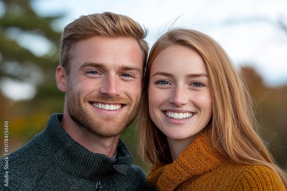 Couple smiling with keys, camera-facing; use a bright, warm palette Couple smiling with keys, camera-facing; use a bright, warm palette