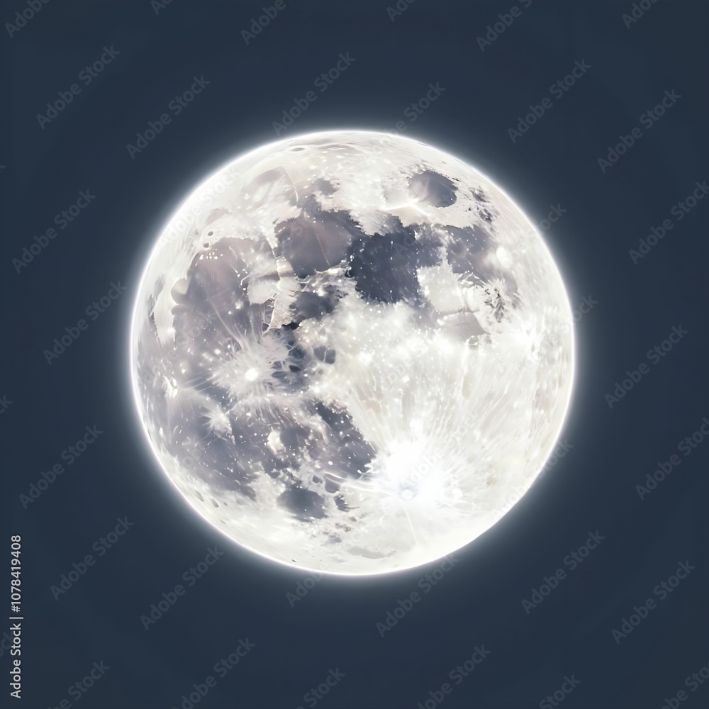 beautiful glowing gray full moon beautiful glowing gray full moon