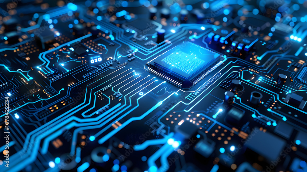 High technology background High technology background