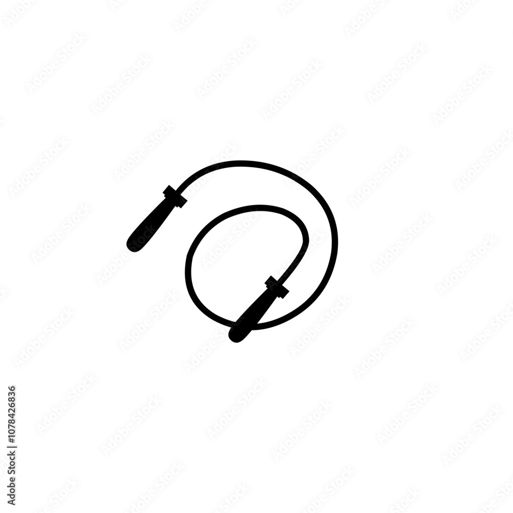 Jump rope icon Jump rope icon
