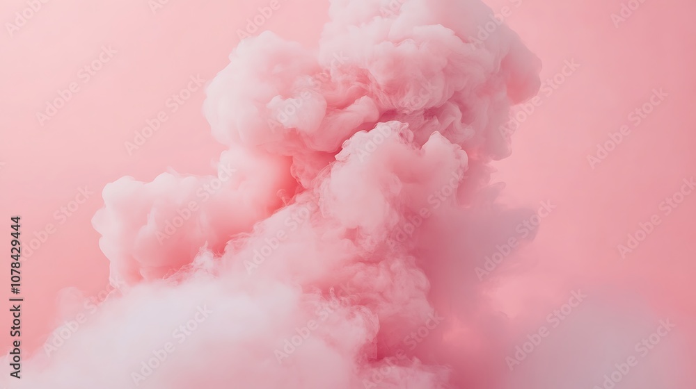 Pastel pink background with a light cloud-like texture Pastel pink background with a light cloud-like texture