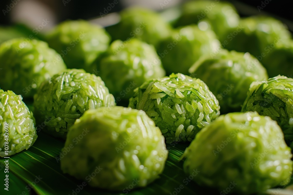 Detailed view of ripe green jujube Detailed view of ripe green jujube
