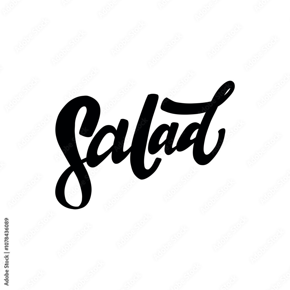 A stylish and modern hand-lettered word A stylish and modern hand-lettered word
