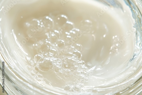 gel like cosmetic serum sample