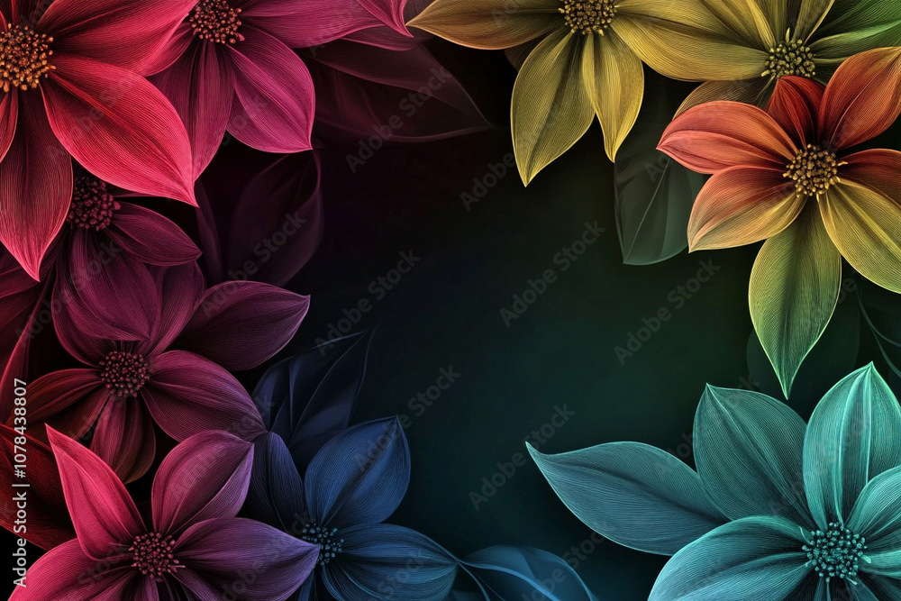 background with flowers background with flowers