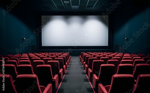 empty cinema auditorium