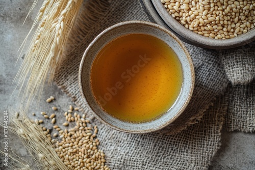 Image of Japanese barley tea photo