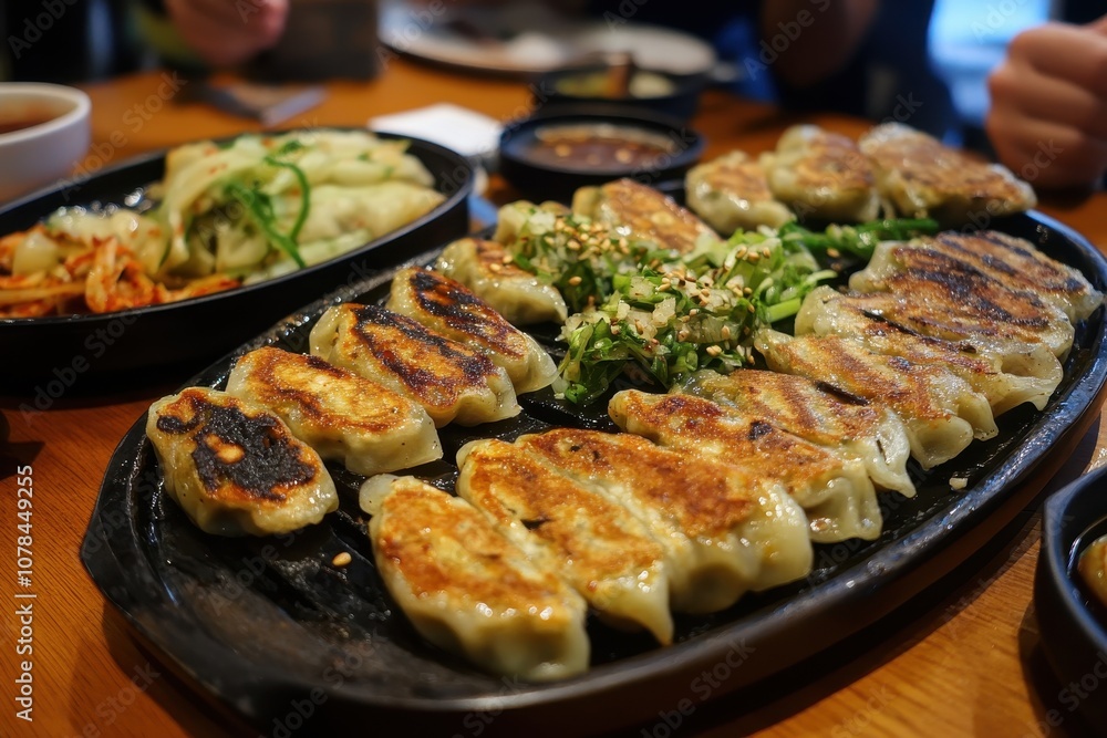 Korean fried dumplings gunmandu Korean fried dumplings gunmandu