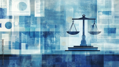 The concept of reducing compliance costs in corporate blue and muted silver