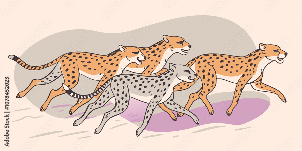 Clever Cheetahs A group of cheetah Therians preparing for a highspeed sprint ready to dash for the flag as soon as the whistle blows. Clever Cheetahs A group of cheetah Therians preparing for a highspeed sprint ready to dash for the flag as soon as the whistle blows.
