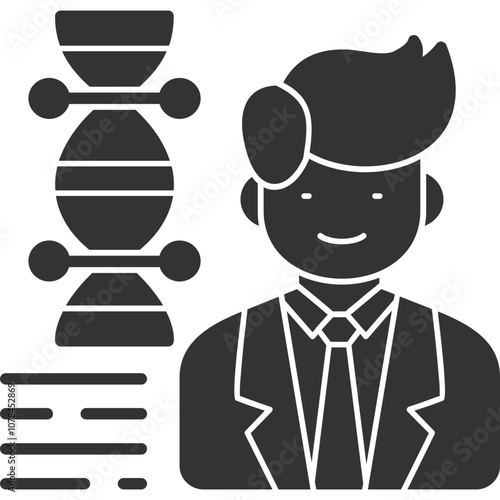 Genomic Researcher Icon