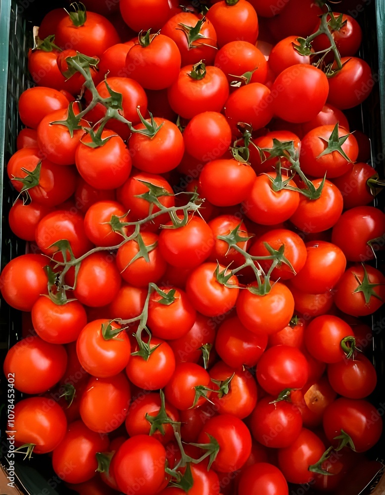 Red tomatoes background Red tomatoes background