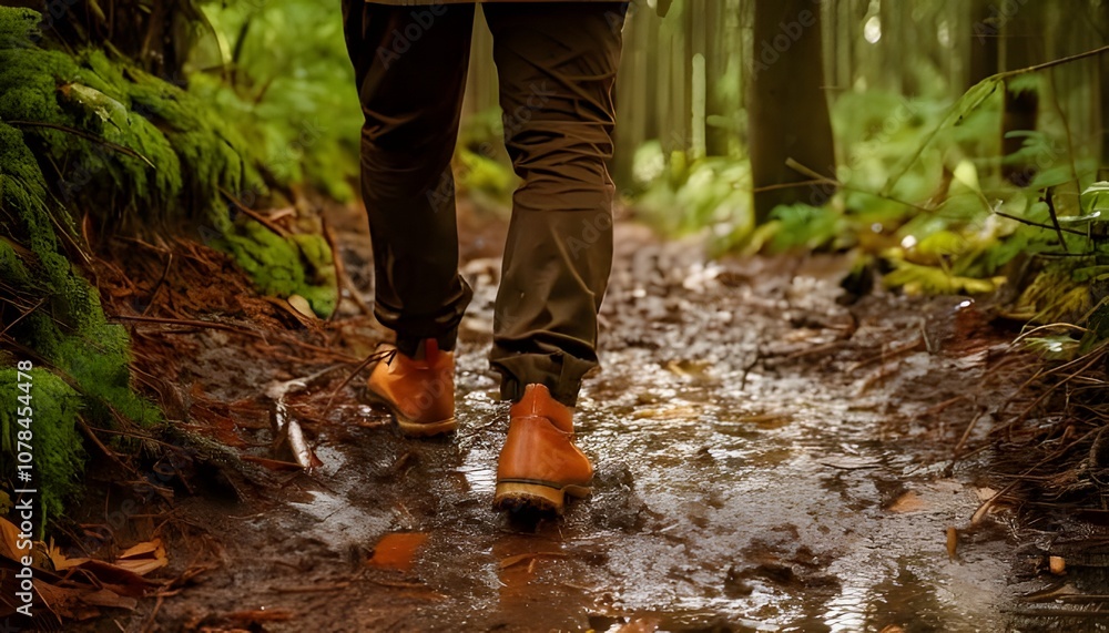 Walking in the muddy forest Walking in the muddy forest