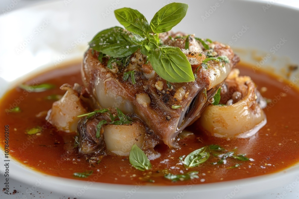 Red tripe soup from Rome