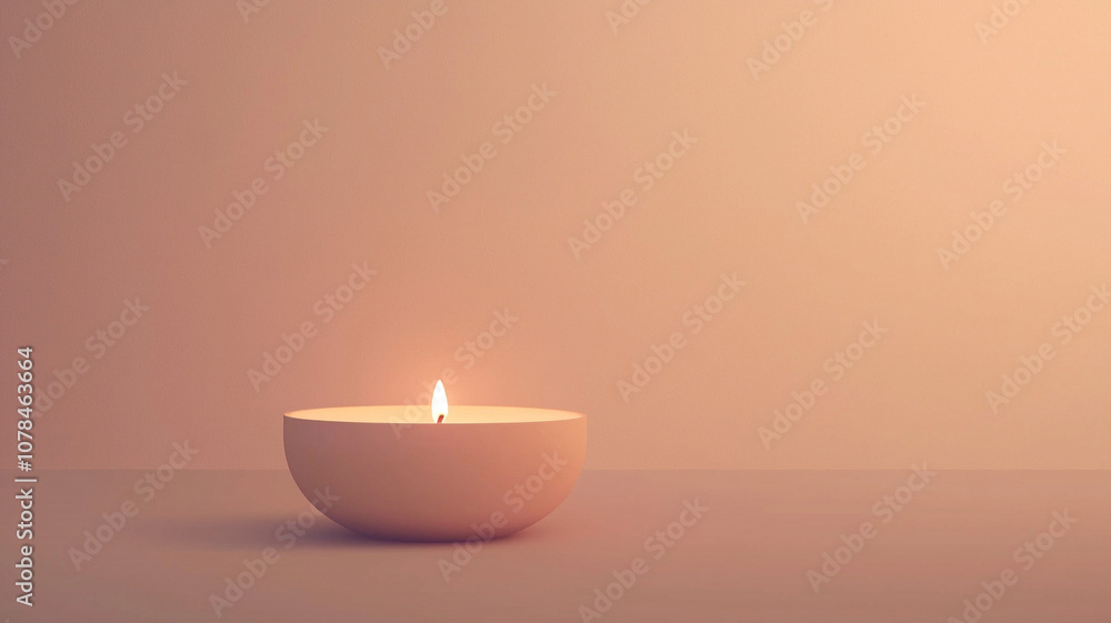 Minimalist candle design Minimalist candle design