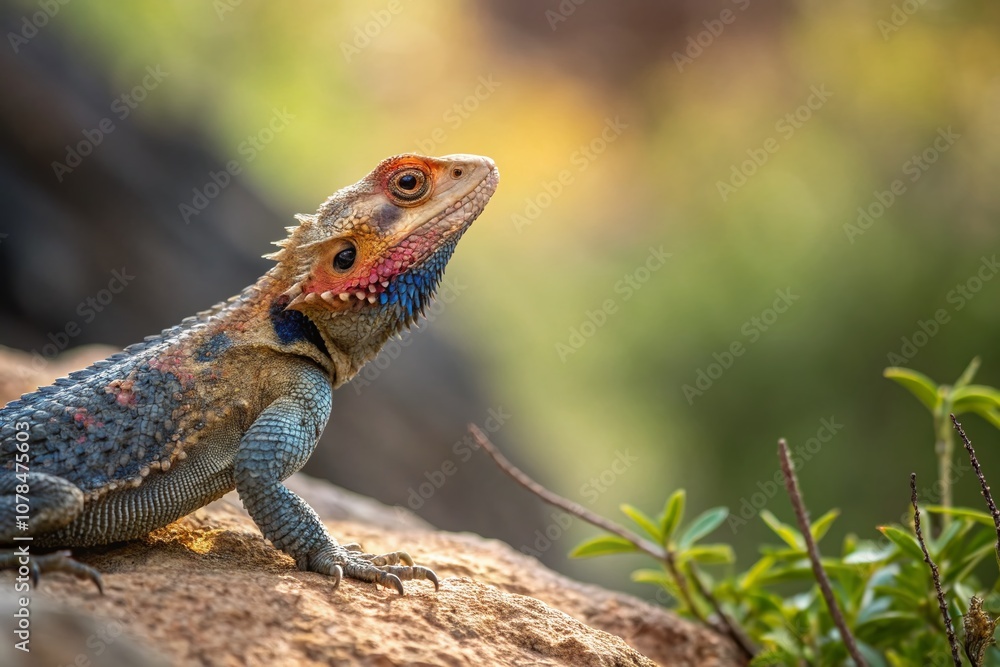 Closeup of a Spiky Lizard in Natural Habitat, Showcasing Unique Textures and Colors, Perfect for Nature Enthusiasts, Wildlife Education, and Animal Behavior Studies Closeup of a Spiky Lizard in Natural Habitat, Showcasing Unique Textures and Colors, Perfect for Nature Enthusiasts, Wildlife Education, and Animal Behavior Studies