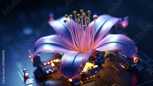 Artificial Flower Bloom
