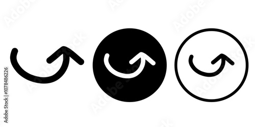 Arrows vectors icon set