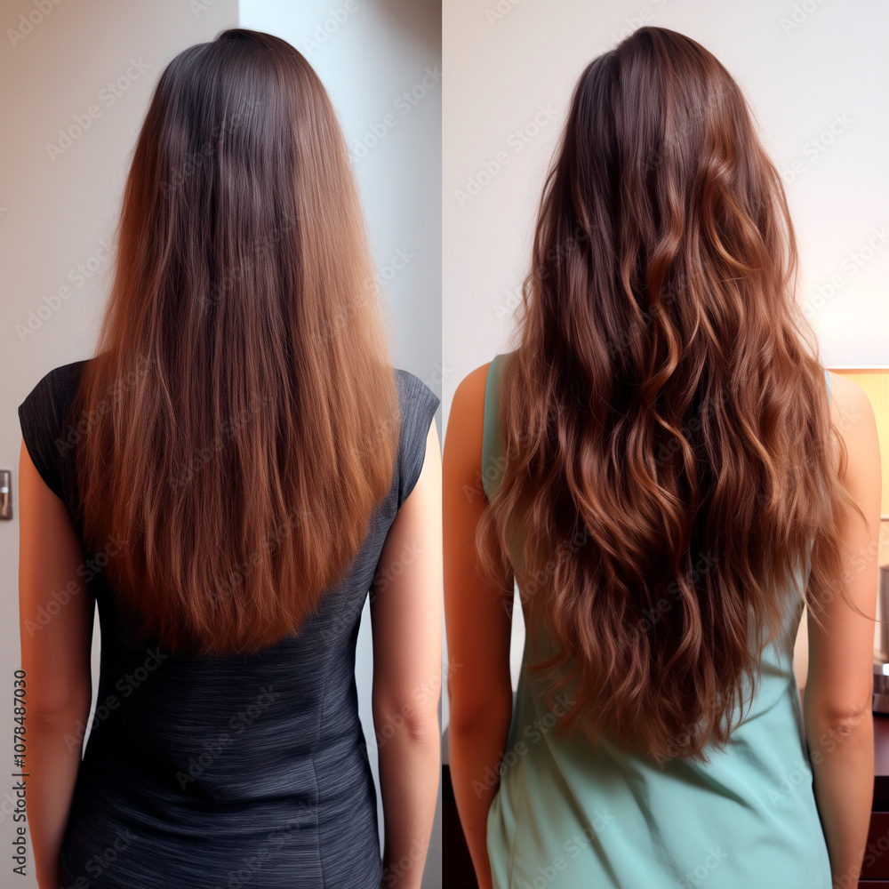 Before and After Hair Transformation Before and After Hair Transformation