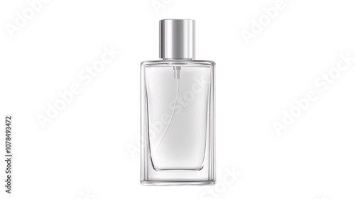 perfume bottle isolated on white background