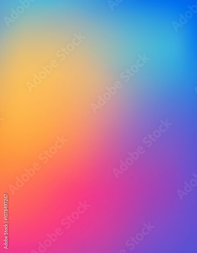 Abstract Gradient Background with Vibrant Colors