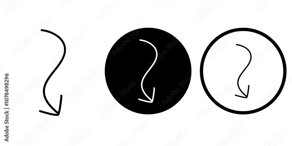 Arrows vectors icon set Arrows vectors icon set