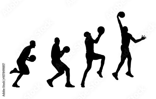 basketball player silhouette