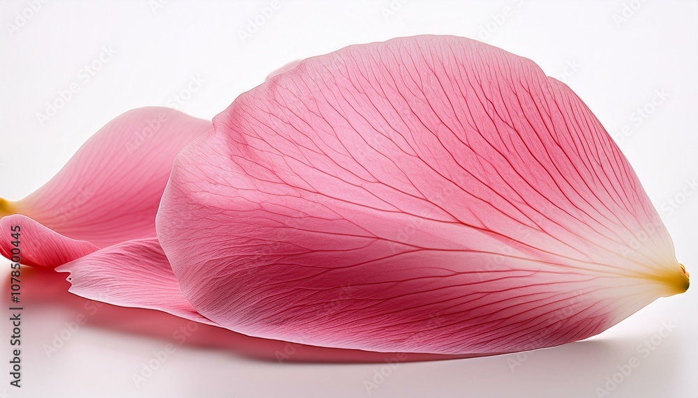large soft pink petal on white background most realistic beautiful macro photography detailed large soft pink petal on white background most realistic beautiful macro photography detailed