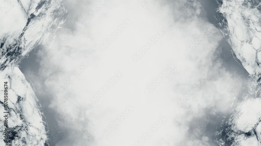 Abstract Mountainous Landscape Abstract Mountainous Landscape