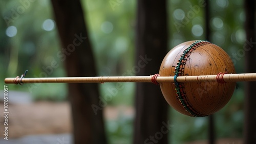 BERIMBAU MUSICAL INSTRUMENT, this image is from AI photo