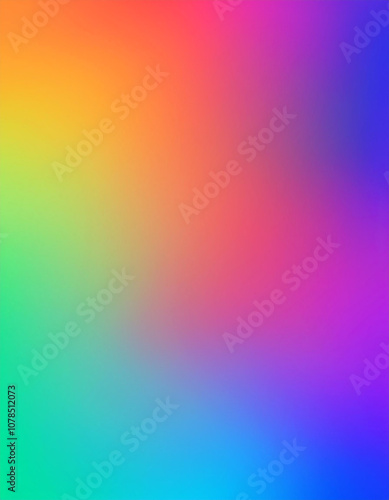 Abstract Gradient Background with Rainbow Colors