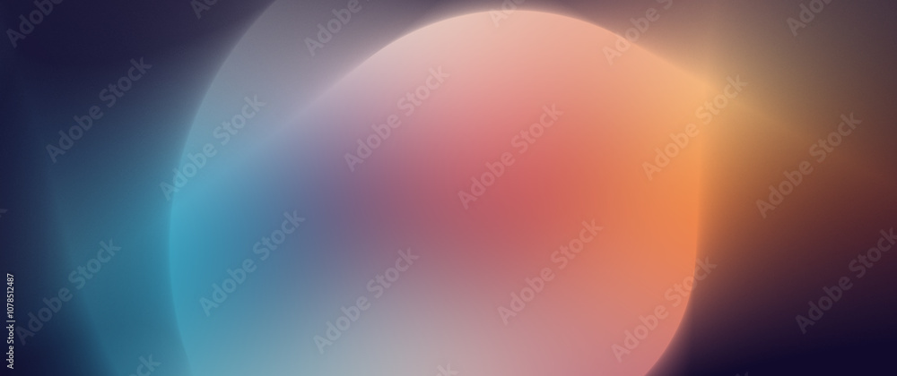 Noisy blue, orange yellow and violet spectrum abstract background. Colorful gradient. Holographic blurred grainy gradient banner background texture Noisy blue, orange yellow and violet spectrum abstract background. Colorful gradient. Holographic blurred grainy gradient banner background texture
