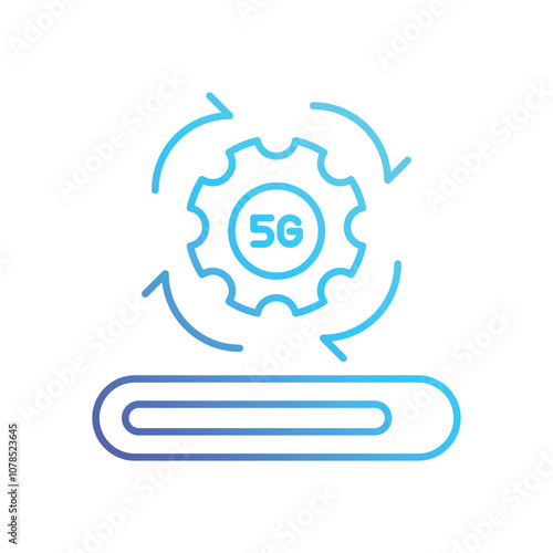 Network Upgrade vector icon