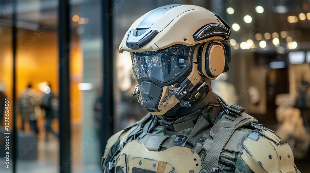 Special forces soldier full gear helmets and mask modern technology background wallpaper AI generated image Special forces soldier full gear helmets and mask modern technology background wallpaper AI generated image