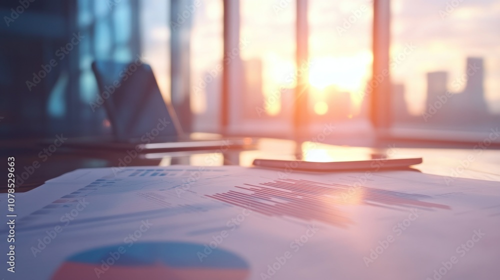 Document paper analyzing business data market development company graphics Background wallpaper AI generated image Document paper analyzing business data market development company graphics Background wallpaper AI generated image