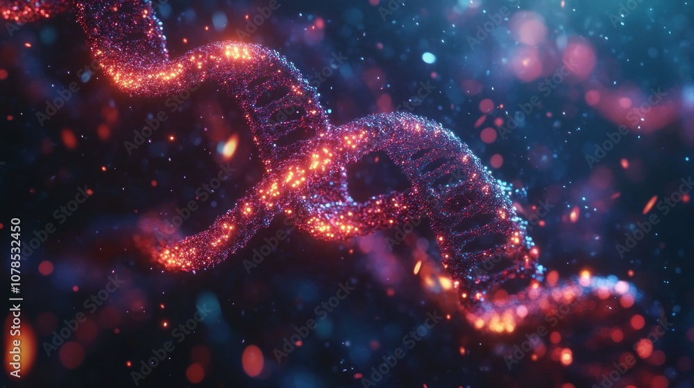 DNA Helix in Abstract DNA Helix in Abstract